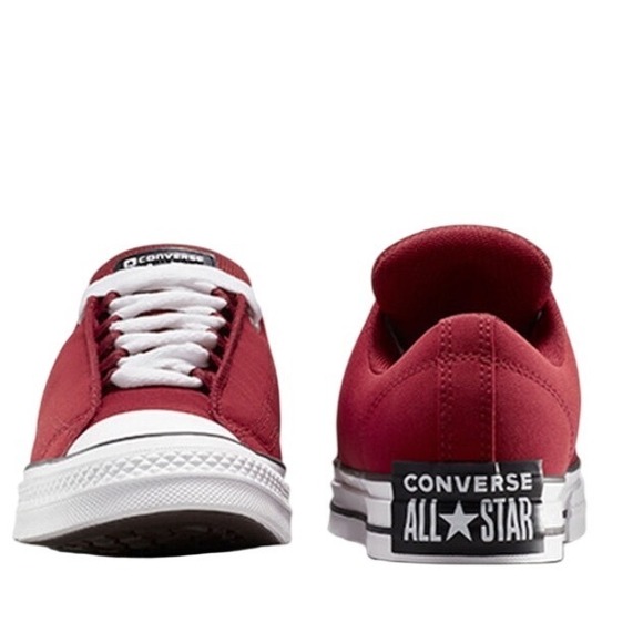 Converse Puff Taylor Ox Park Red White Black Sneakers A14949C Mens 9 Womens 10.5 - Picture 5 of 11